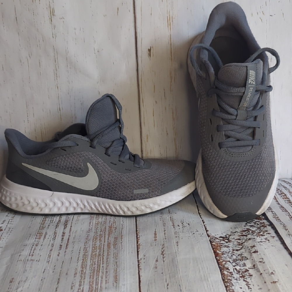 Nike Gray Running Shoes